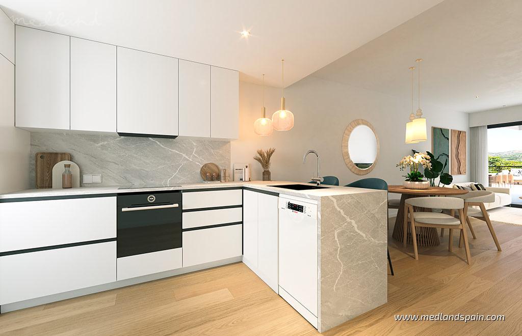 Apartment à L'Albir, Alicante, Espagne 2 chambres, 73 m2 No. 144506