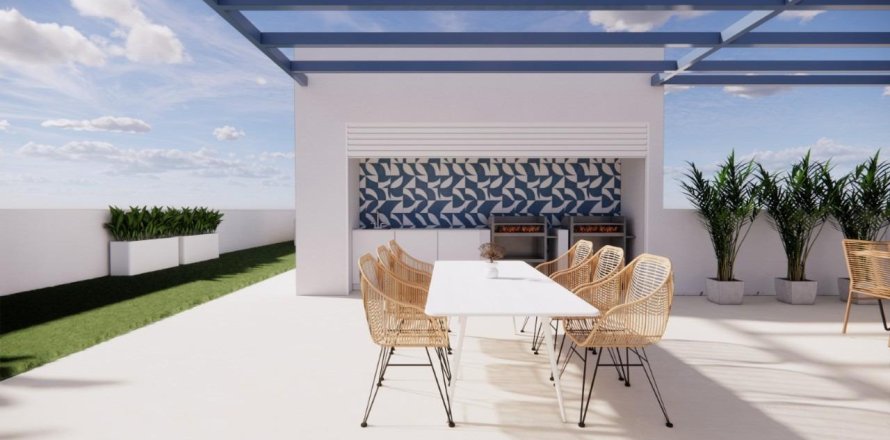 Apartment à Pilar de la Horadada, Alicante, Espagne 2 chambres, 74 m2 No. 143356