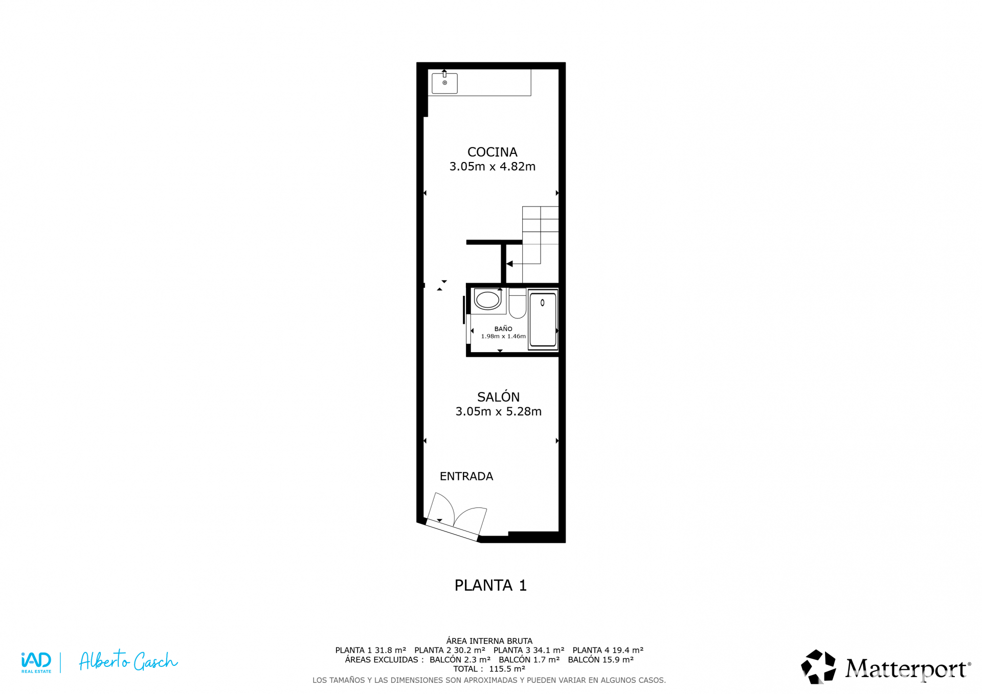 Casa a Alcala De Xivert, Castellon, Spagna 4 camere da letto, 158 mq. N° 184734