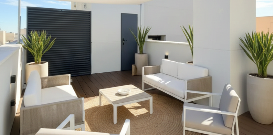 Penthouse w Madrid, Hiszpania 2 sypialnie, 130 mkw. nr 187604