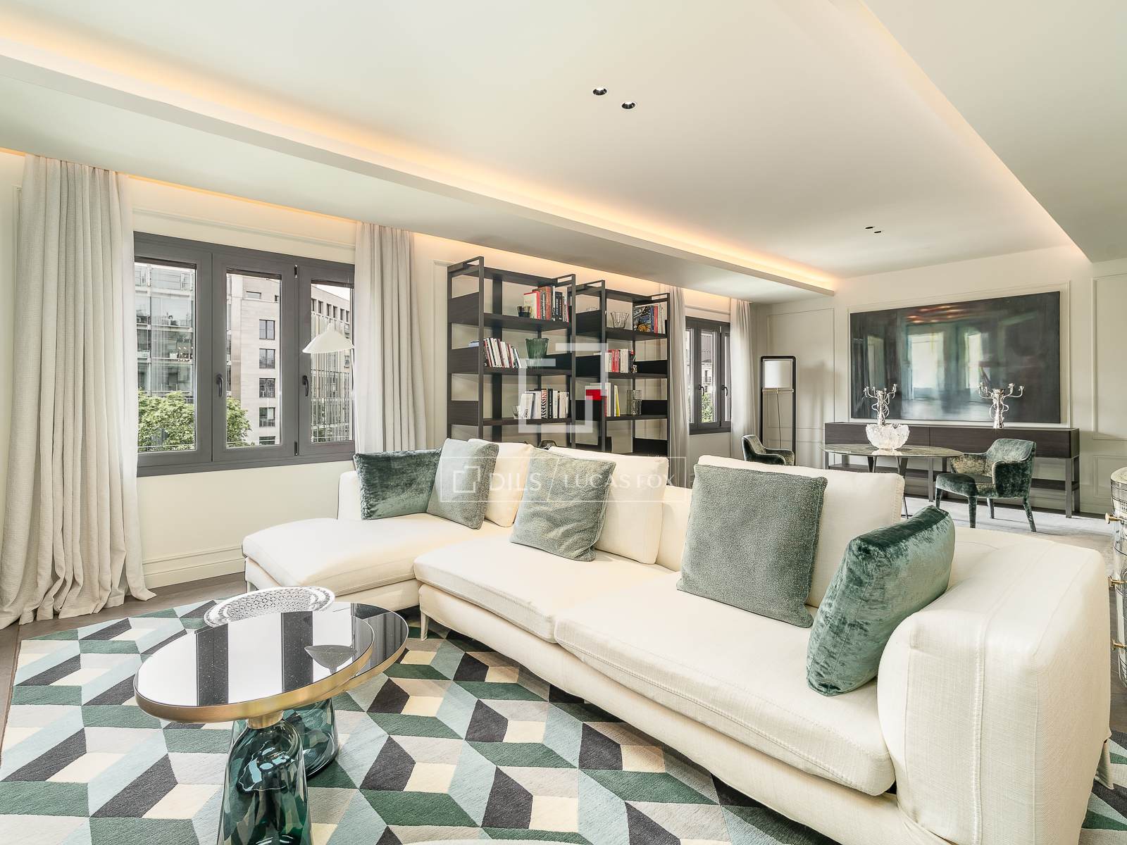 Huoneisto Barcelona, Espanja 3 makuuhuonetta, 218 m2 No. 192590