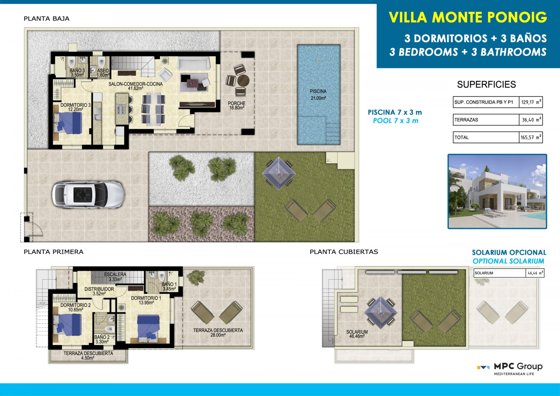 Māja Alicante, Spānijā 3 istabas, 130 m2 Nr. 113600