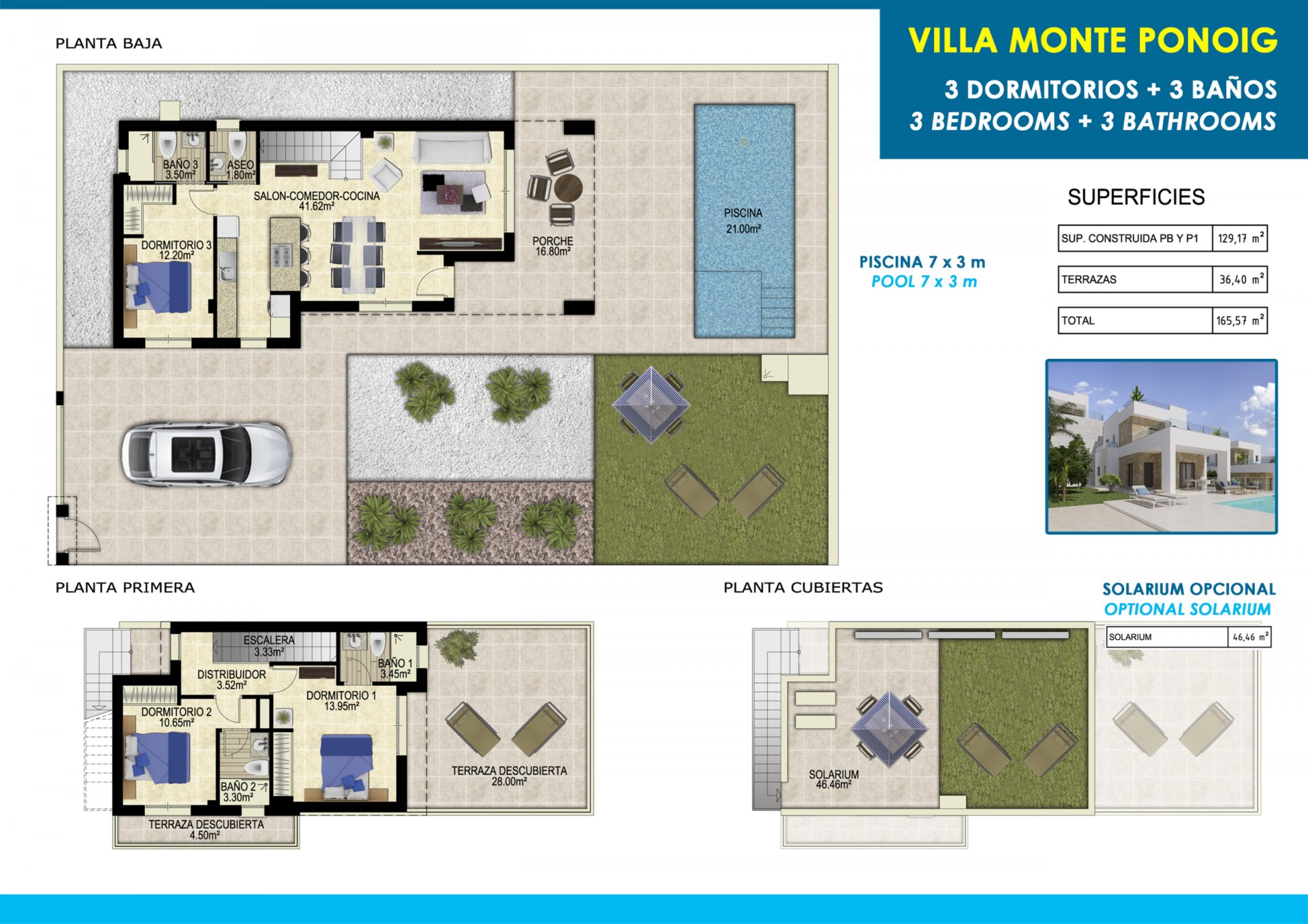 Māja Alicante, Spānijā 3 istabas, 130 m2 Nr. 113600
