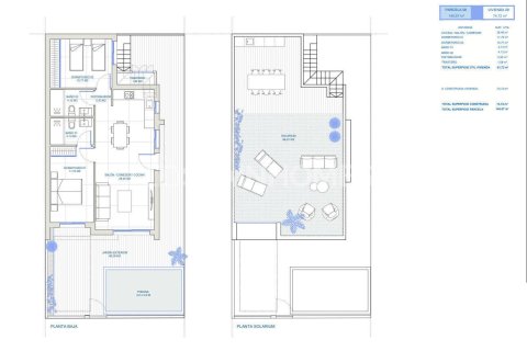 Villa en venta en Torre-Pacheco, Murcia, España 3 dormitorios, 85 m2 No. 168684 - foto 24