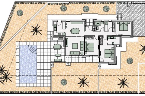 Villa till salu Benissa, Alicante, Spanien 3 sovrum, 261 kvm. Nr. 80579 - foto 4