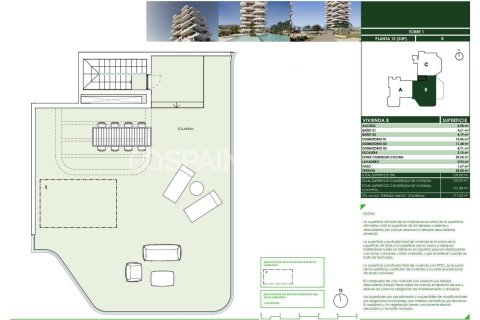 Attico in vendita a Calpe, Alicante, Spagna 2 camere da letto, 84 mq. N° 155497 - foto 14