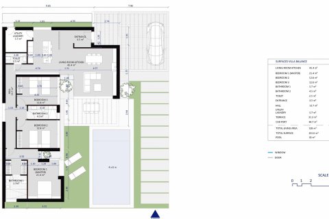 Huvila myytävänä Murcia, Espanja, 3 makuuhuonetta, 128 m2 No. 67715 - kuva 7