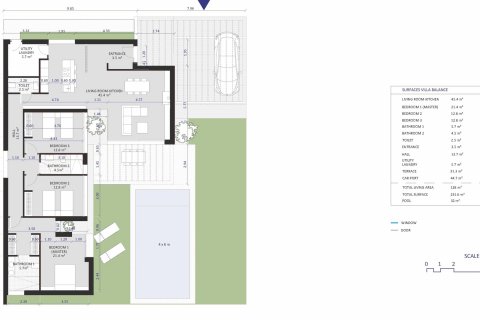 Huvila myytävänä Murcia, Espanja, 3 makuuhuonetta, 128 m2 No. 67715 - kuva 5