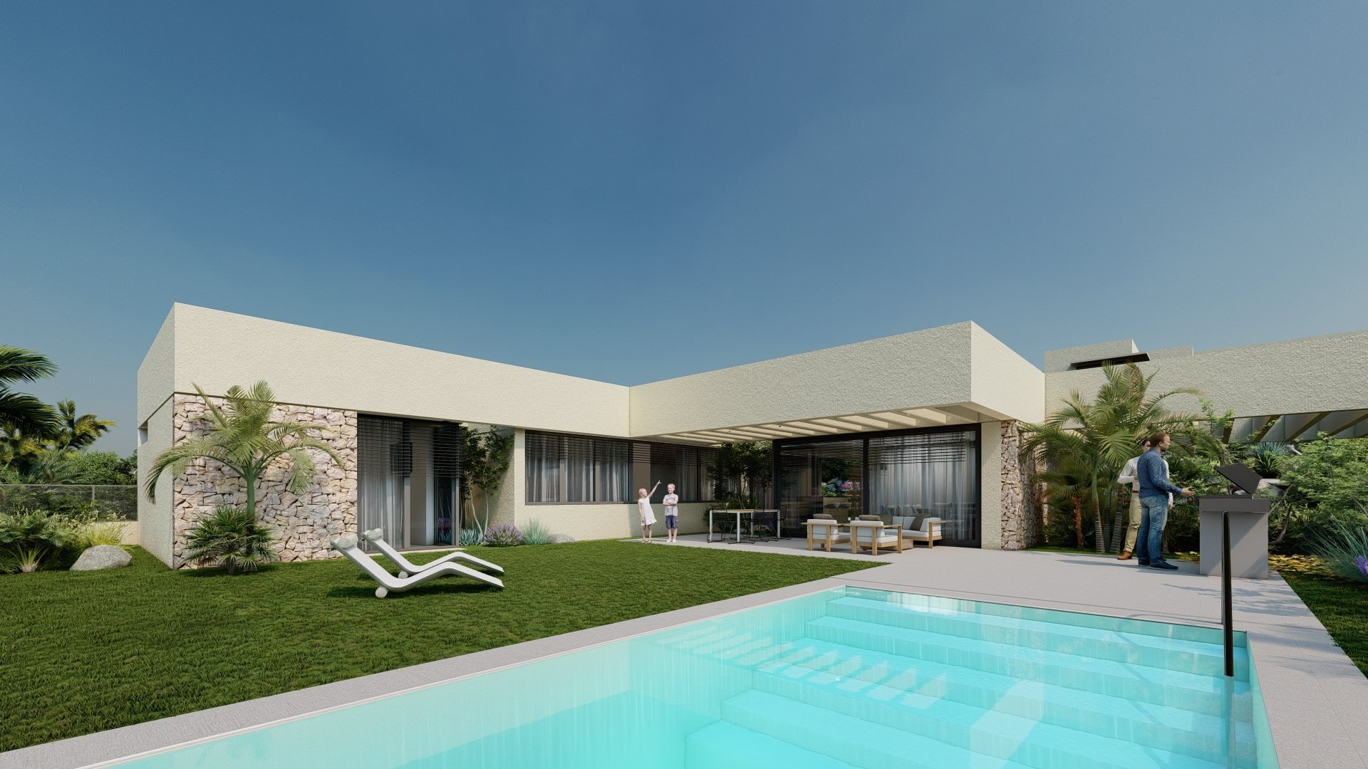 Villa in Murcia, Spain 3 bedrooms, 128 sq.m. No. 67712