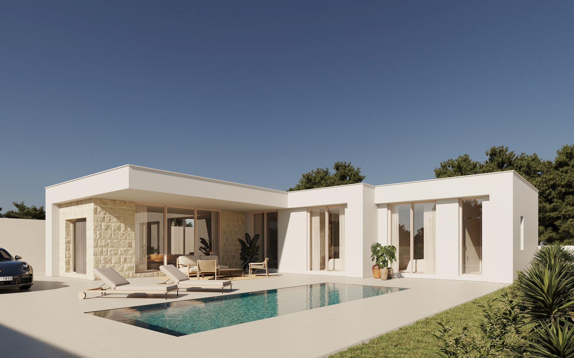 Villa en Polop, Alicante, España 3 dormitorios, 133 m2 No. 183156