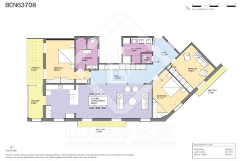 Apartamento en venta en Barcelona, España 3 dormitorios, 188 m2 No. 150603 - foto 27