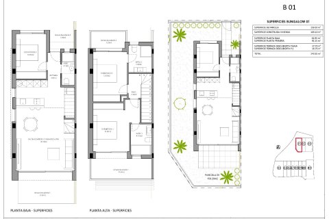 Huvila myytävänä Benidorm, Alicante, Espanja, 3 makuuhuonetta, 109 m2 No. 194745 - kuva 14