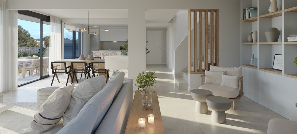 Villa in Llucmajor, Mallorca, Spain 4 bedrooms, 124 sq.m. No. 103882