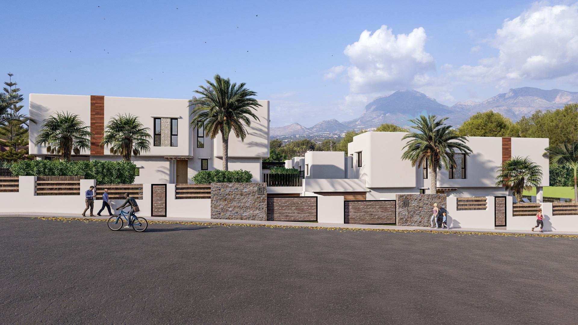 Villa en Albir, Alicante, España 4 dormitorios, 203 m2 No. 135034