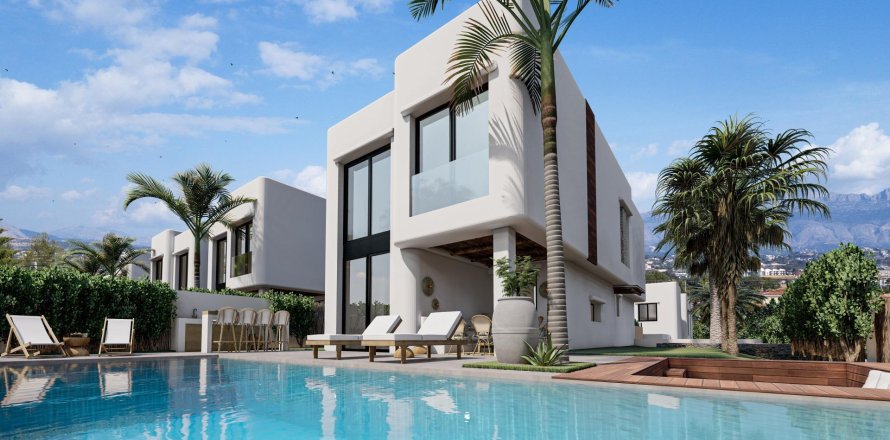 Villa Albir, Alicante, Spanien 4 sovrum, 203 kvm. Nr. 135034
