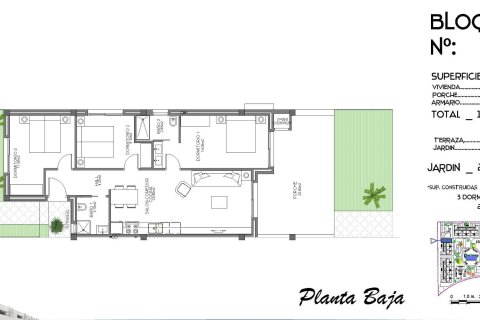 Apartment for sale Guardamar del Segura, Alicante, Spain 3 bedrooms, 81 sq.m. No. 135037 - photo 9