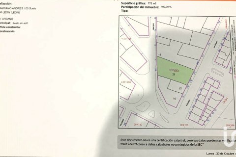 Działka w Leon, Hiszpania 772 mkw. nr 154162 – zdjęcie 17