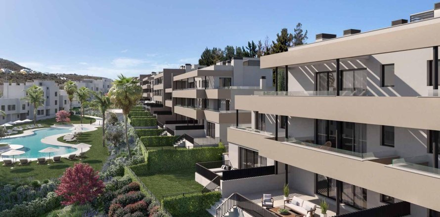 Apartament w Casares, Malaga, Hiszpania 2 sypialnie, 98 mkw. nr 169221