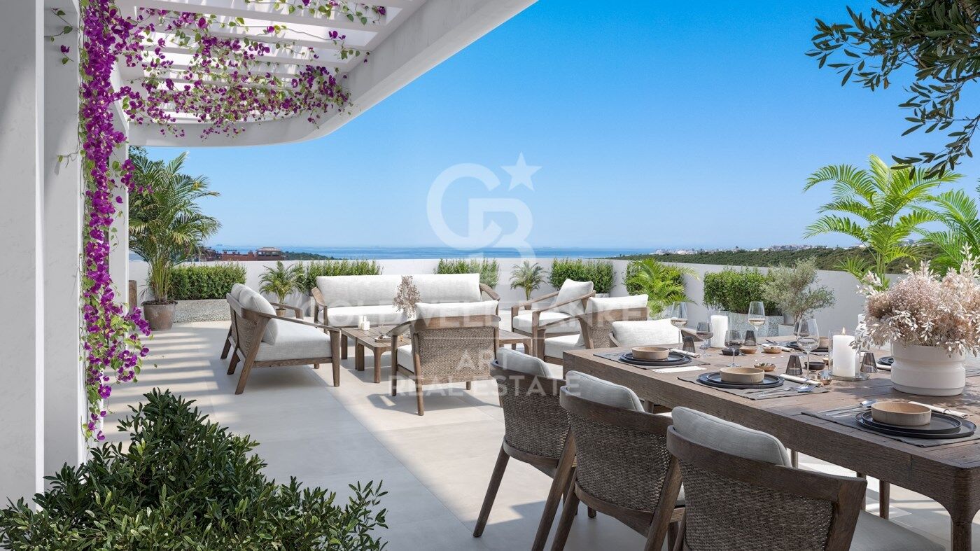 Appartamento a Casares, Malaga, Spagna 3 camere da letto, 121 mq. N° 158031