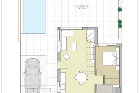 Villa till salu i Orihuela, Alicante, Spanien 3 sovrum, 95 kvm. Nr. 171407 - foto 10