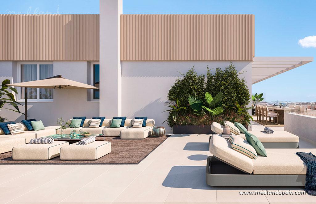 Apartment à Estepona, Malaga, Espagne 3 chambres, 130 m2 No. 151244