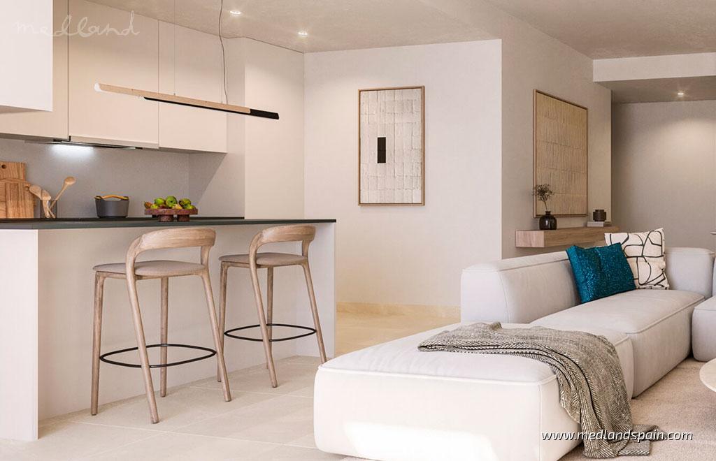 Apartment à Estepona, Malaga, Espagne 3 chambres, 130 m2 No. 151244