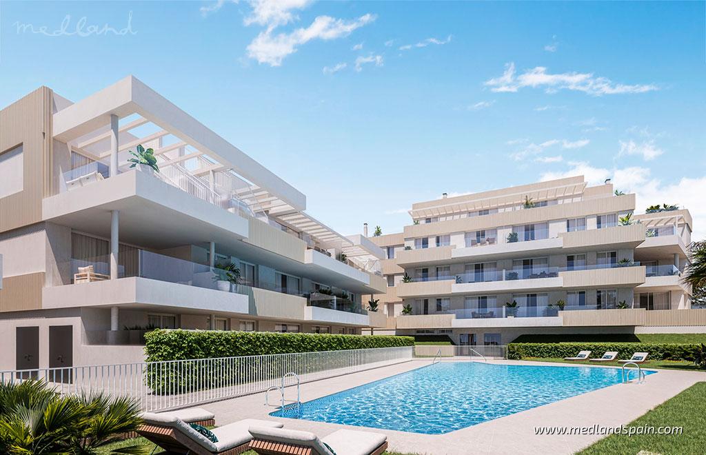 Apartment à Estepona, Malaga, Espagne 3 chambres, 130 m2 No. 151244