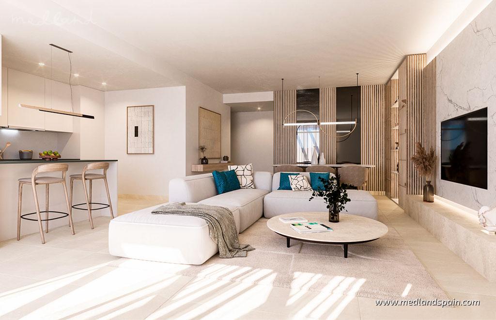 Apartment à Estepona, Malaga, Espagne 3 chambres, 130 m2 No. 151244