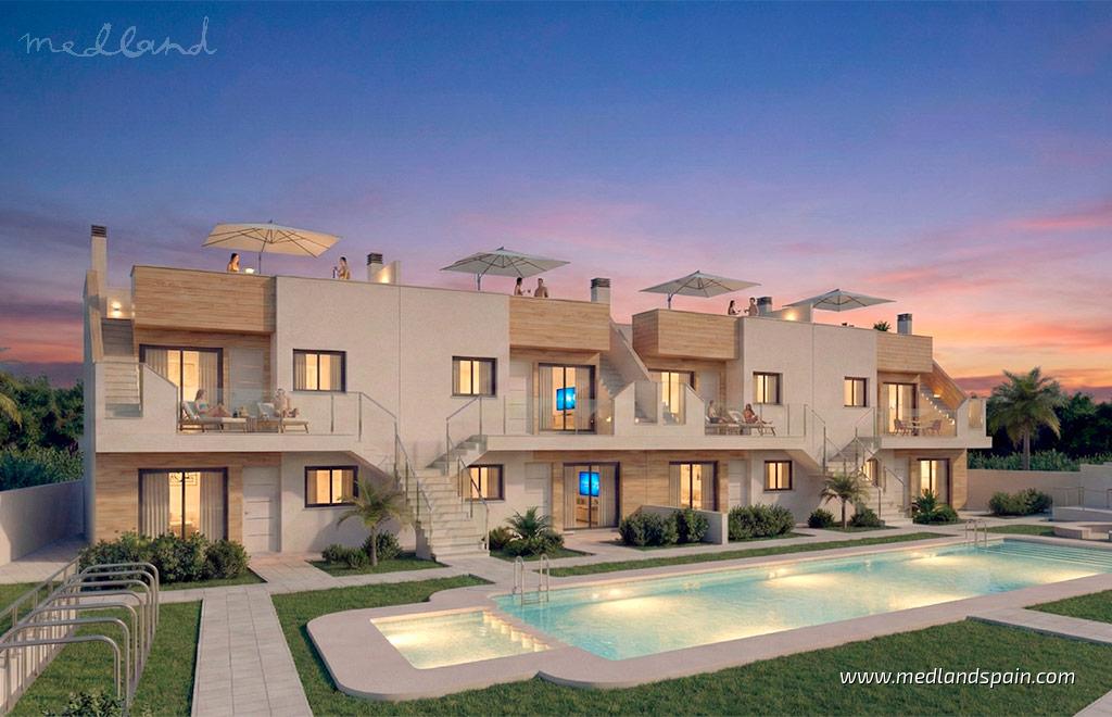 Lägenhet i Santiago de la Ribera, Murcia, Spanien 2 sovrum, 74 kvm. Nr. 151243