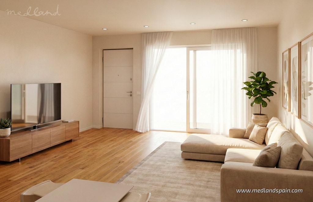 Lägenhet i Santiago de la Ribera, Murcia, Spanien 2 sovrum, 74 kvm. Nr. 151243