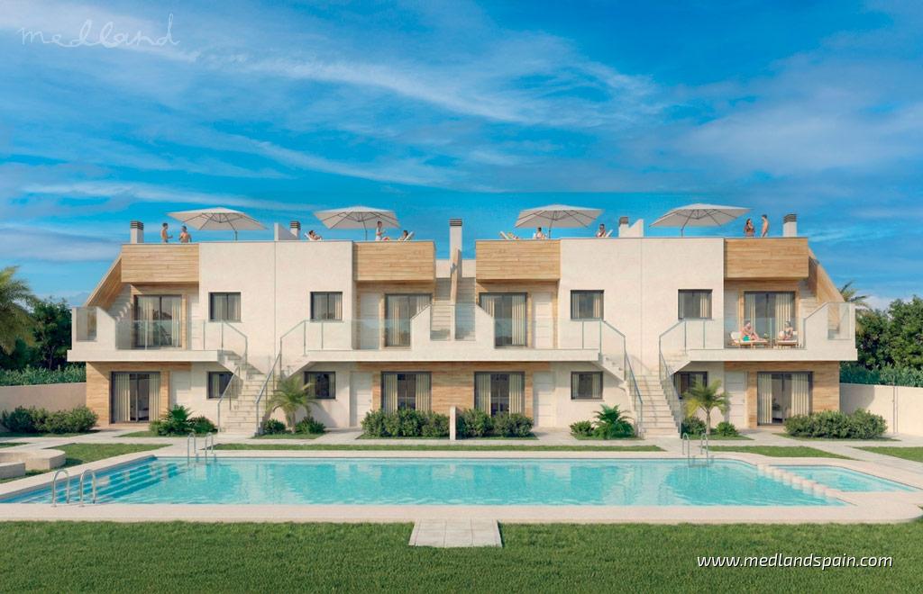 Huoneisto Santiago de la Ribera, Murcia, Espanja 3 makuuhuonetta, 87 m2 No. 151242