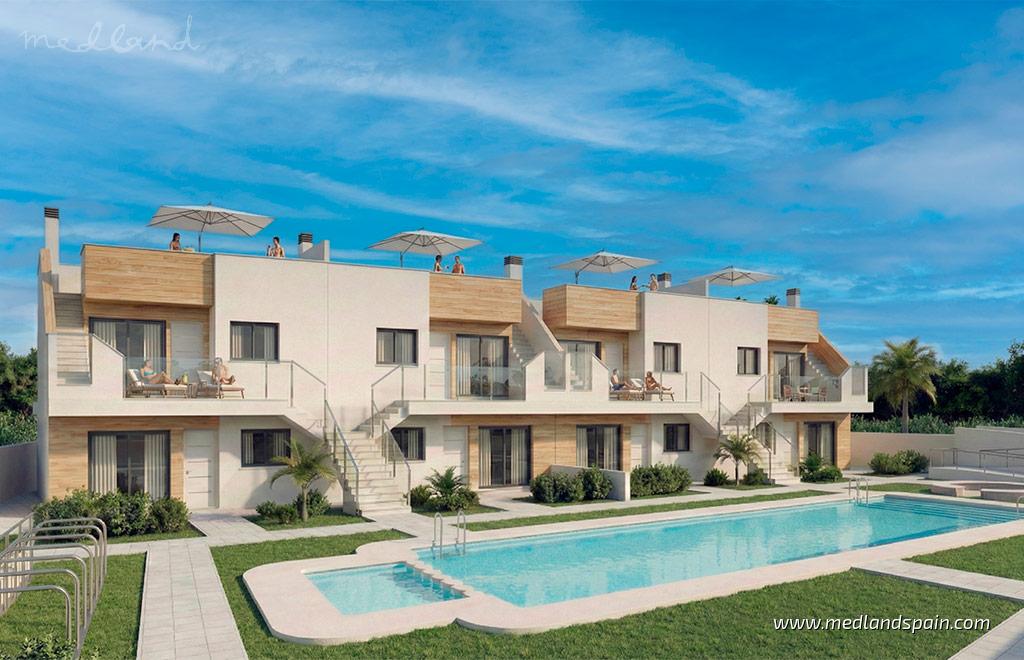 Huoneisto Santiago de la Ribera, Murcia, Espanja 3 makuuhuonetta, 87 m2 No. 151242