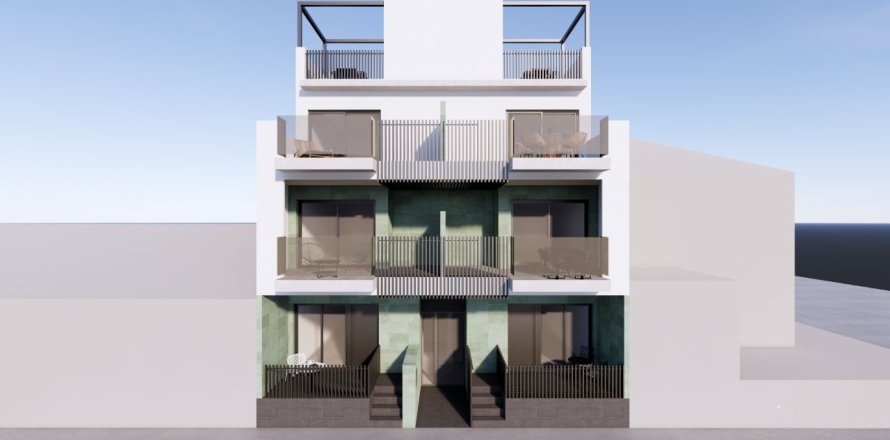 Apartment in Torre de la Horadada, Alicante, Spain 2 bedrooms, 62 sq.m. No. 167936