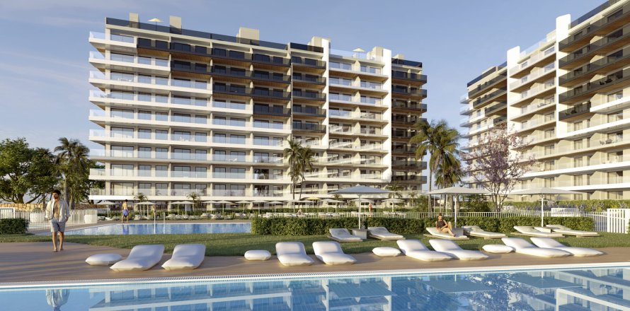 Apartment in Torrevieja, Alicante, Spain 3 bedrooms, 109 sq.m. No. 135782