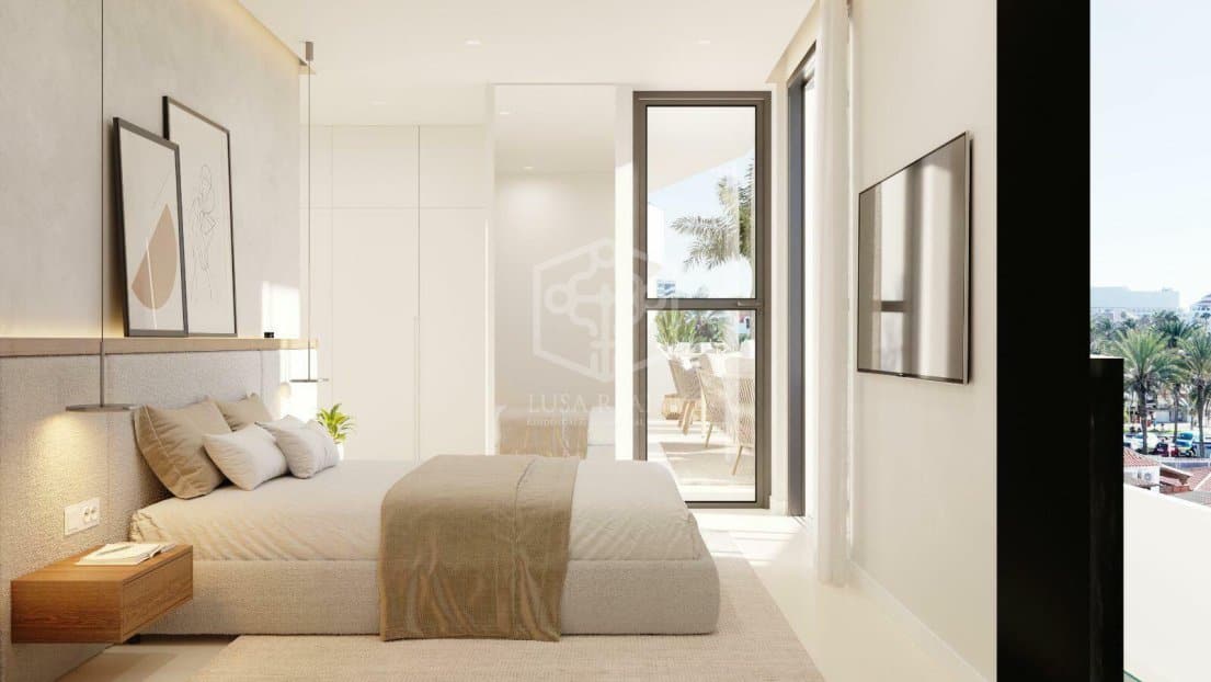 Lägenhet i Arona, Tenerife, Spanien 2 sovrum, 78 kvm. Nr. 166602