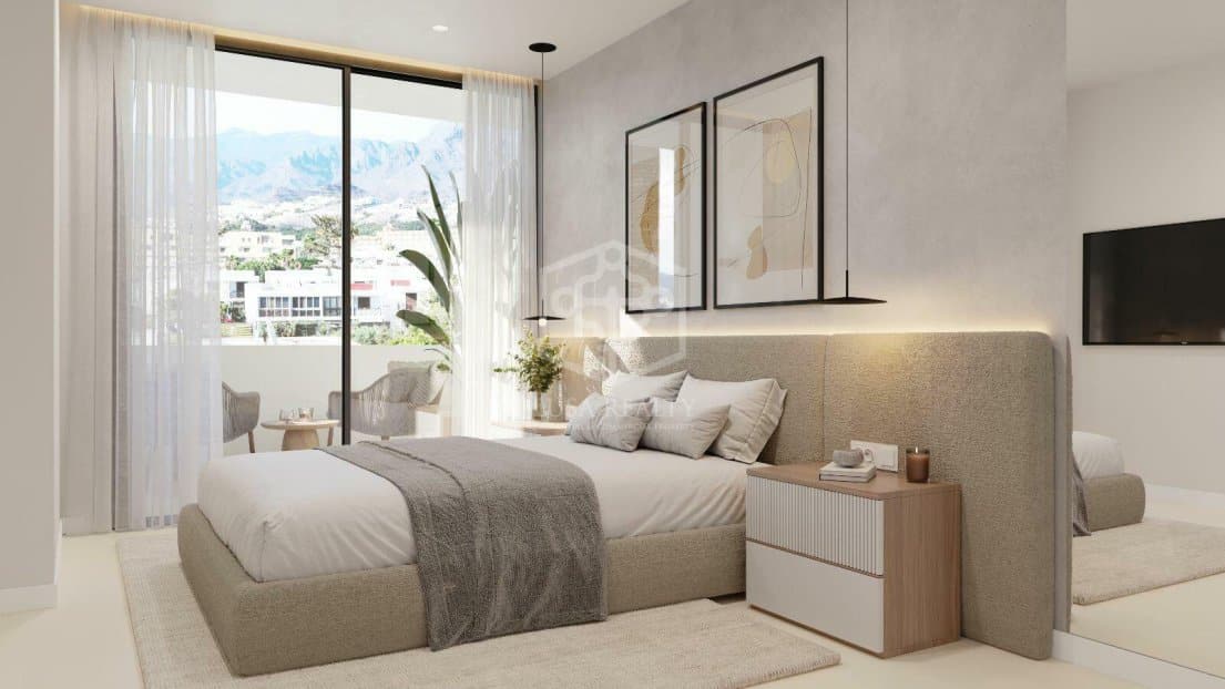 Lägenhet i Arona, Tenerife, Spanien 2 sovrum, 78 kvm. Nr. 166602