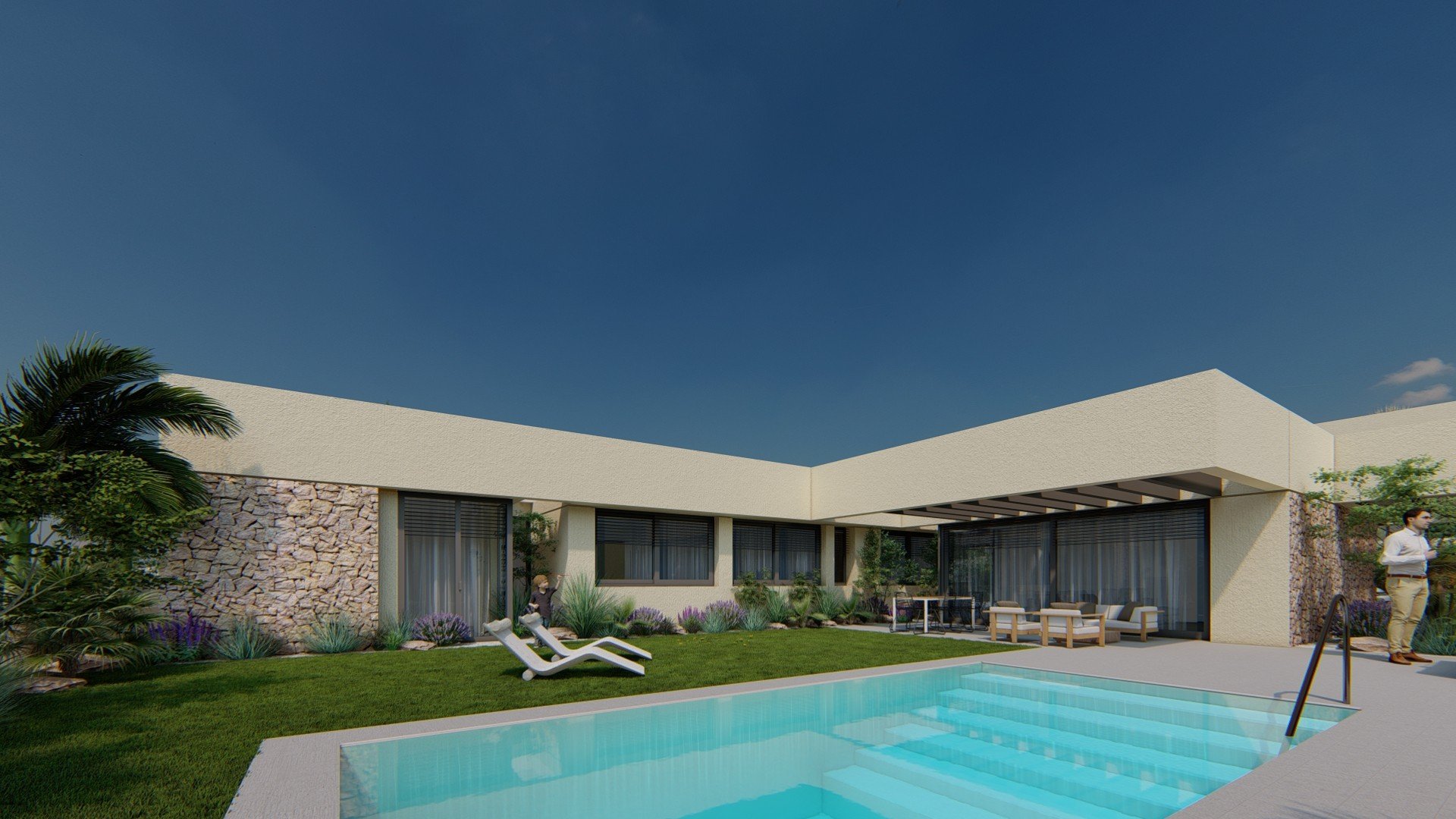 Villa en Murcia, España 4 dormitorios, 169 m2 No. 67722