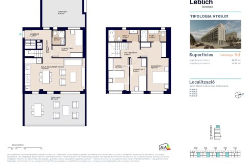 Penthauss pārdošanā La Sagrera, Barcelona, Spānijā 4 istabas, 136 m2 Nr. 168951 - attēls 20