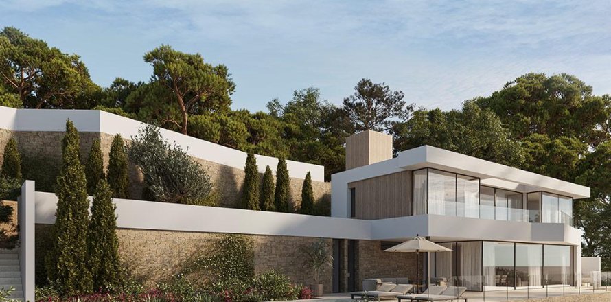 Villa en Benissa, Alicante, España 4 dormitorios, 436 m2 No. 173474