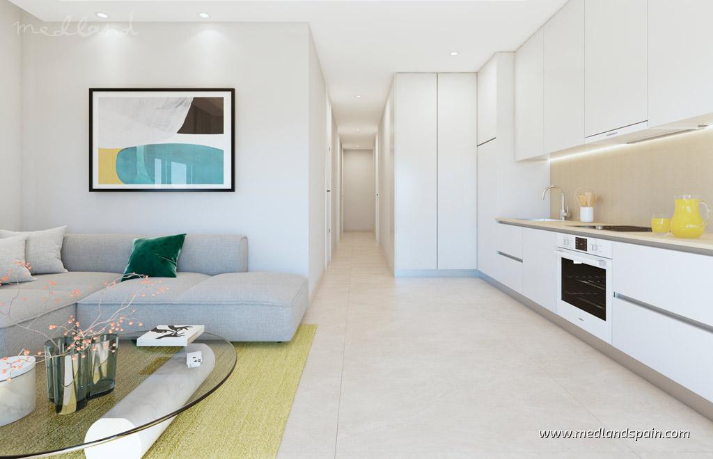 Apartament w Guardamar del Segura, Alicante, Hiszpania 3 sypialnie, 98 mkw. nr 173473