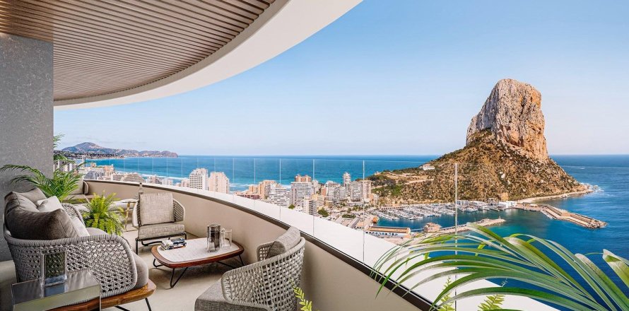 Apartment in Calpe, Alicante, Spain 3 bedrooms, 126.91 sq.m. No. 165353