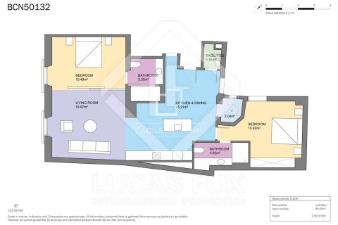 Dzīvoklis pārdošanā Barcelona, Spānijā 2 istabas, 115 m2 Nr. 150867 - attēls 29