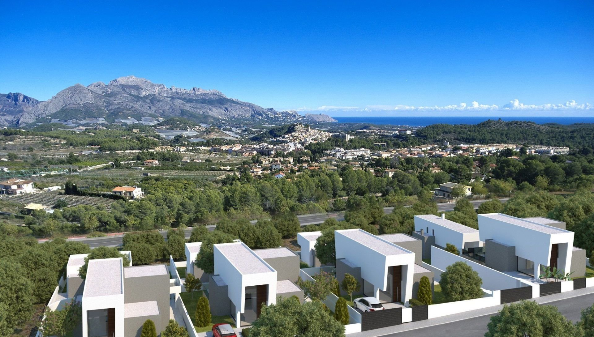 House in Polop, Alicante, Spanien 3 Schlafzimmer, 204 m2 Nr. 95802