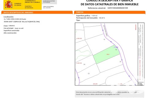 Terreno in vendita a Sant Cebria De Vallalta, Barcelona, Spagna 1020 mq. N° 185436 - foto 16