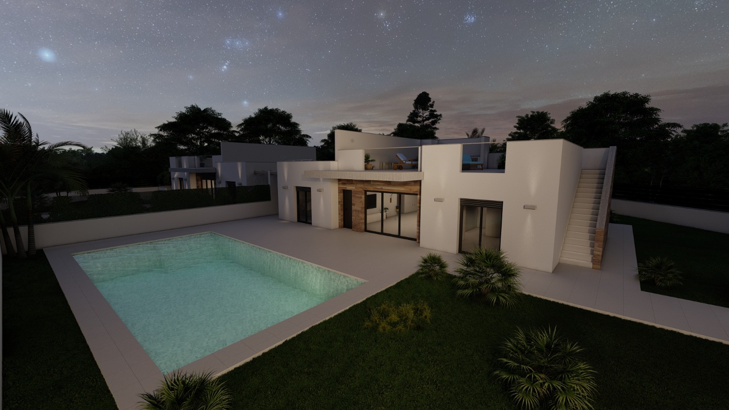 Villa Roldan, Murcia, Spānijā 4 istabas, 140 m2 Nr. 80837