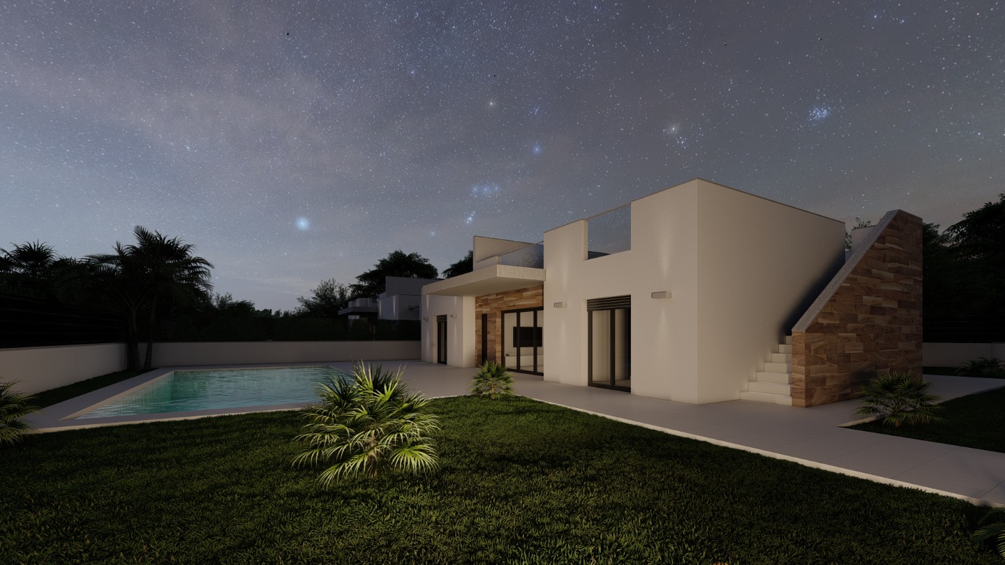Villa Roldan, Murcia, Spānijā 4 istabas, 140 m2 Nr. 80837