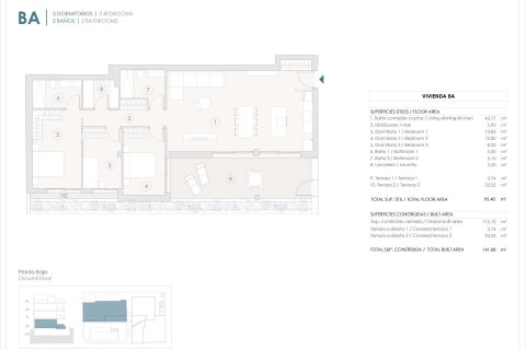 Wohnung zum Verkauf in Ciudad Quesada, Alicante, Spanien 3 Schlafzimmer, 115 m2 Nr. 148065 - Foto 6
