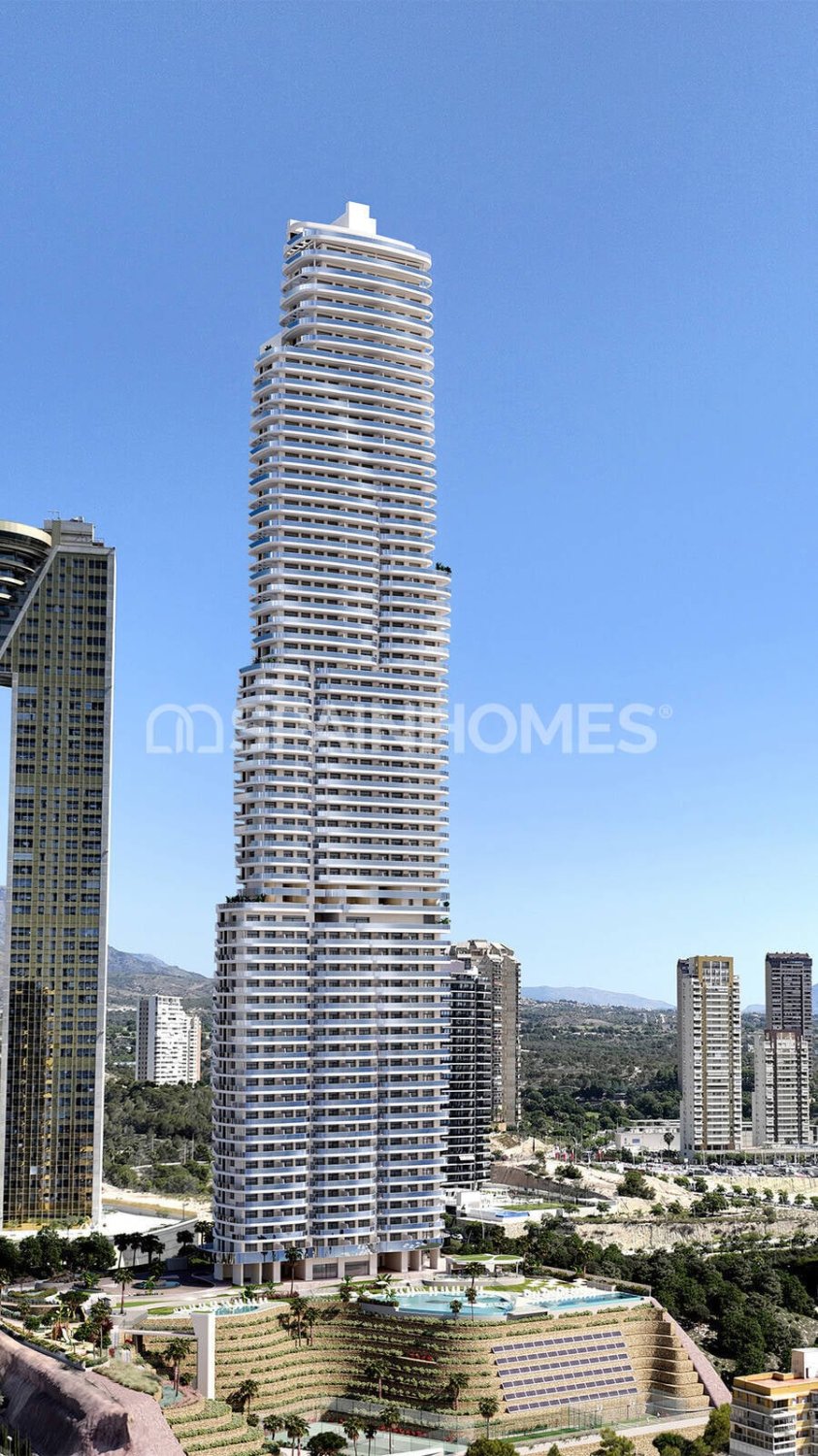 Dzīvoklis Benidorm, Alicante, Spānijā 1 istaba, 62 m2 Nr. 138640