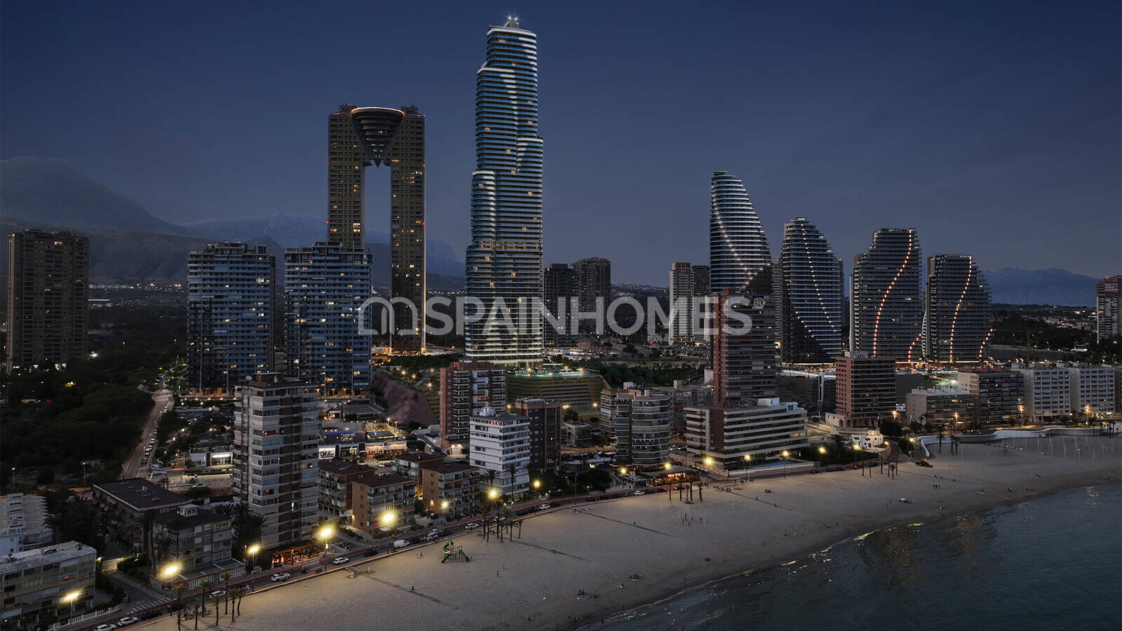 Dzīvoklis Benidorm, Alicante, Spānijā 1 istaba, 62 m2 Nr. 138640