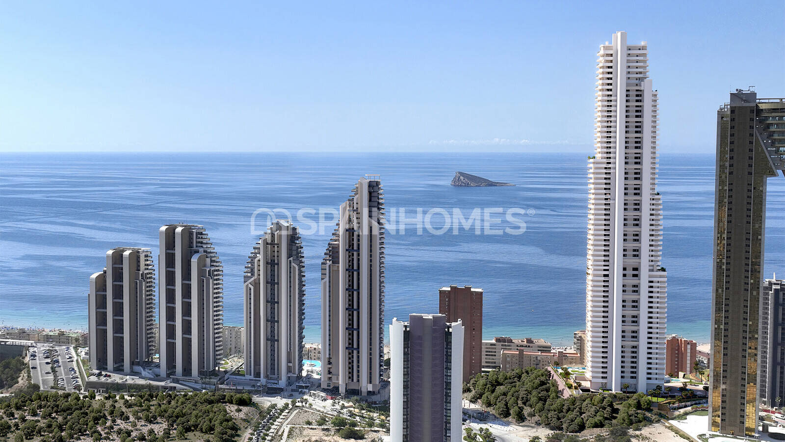 Dzīvoklis Benidorm, Alicante, Spānijā 1 istaba, 62 m2 Nr. 138640